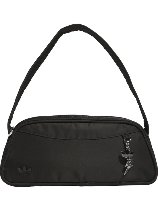 adidas Handbags - adidas Black Shoulder Baguette Bag with Trefoil Charm